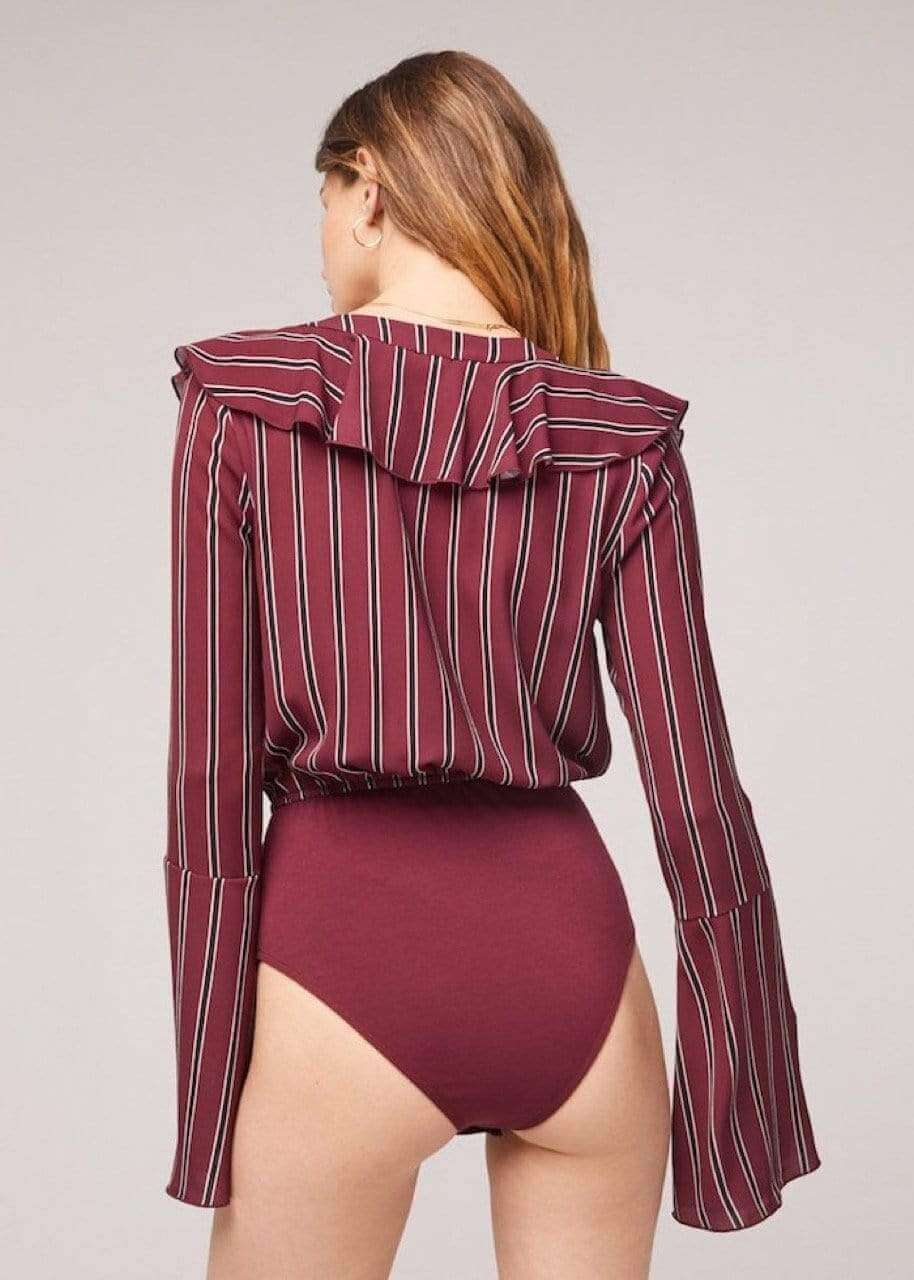 Audrey Striped Bodysuit