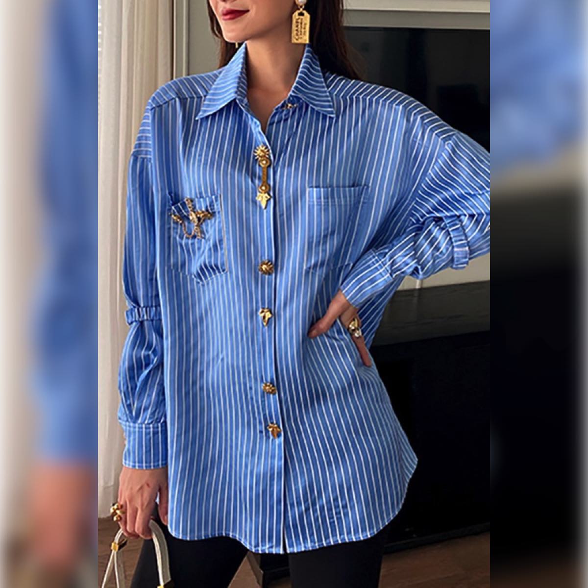 Jayne Striped Top