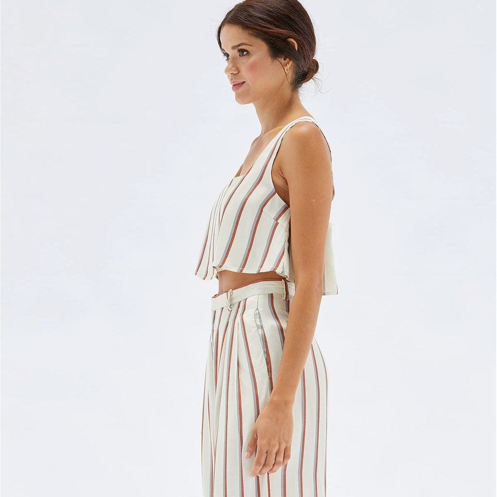 Simin Striped Top