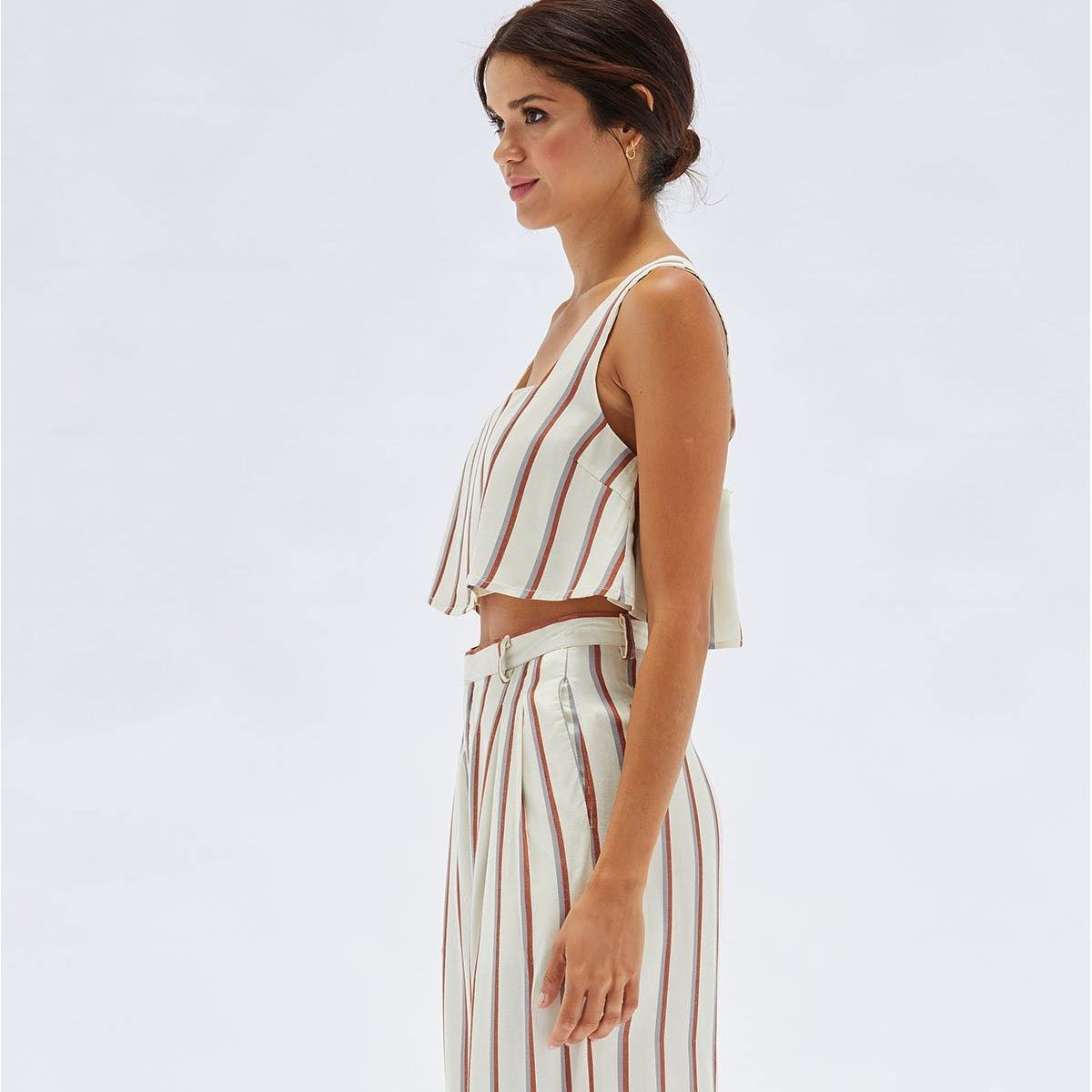 Simin Striped Top