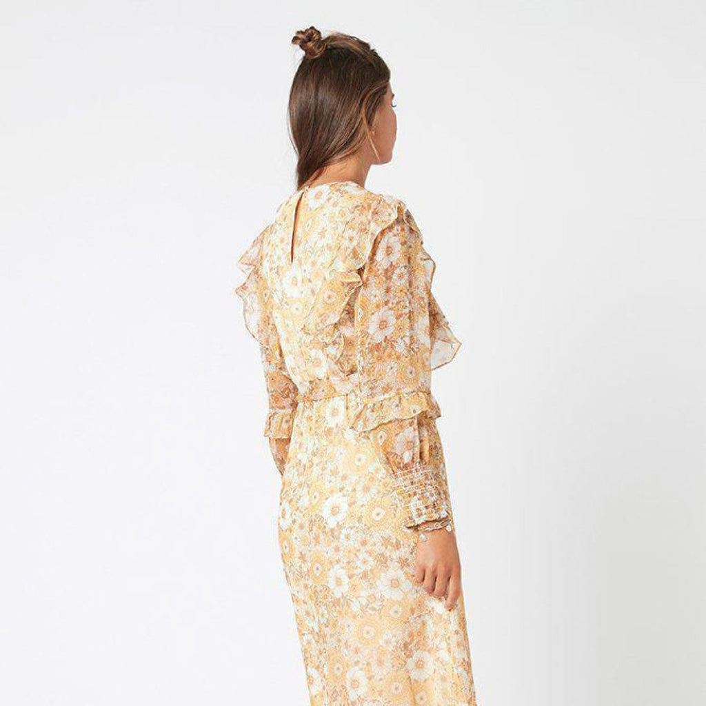 Sunshine Floral Maxi